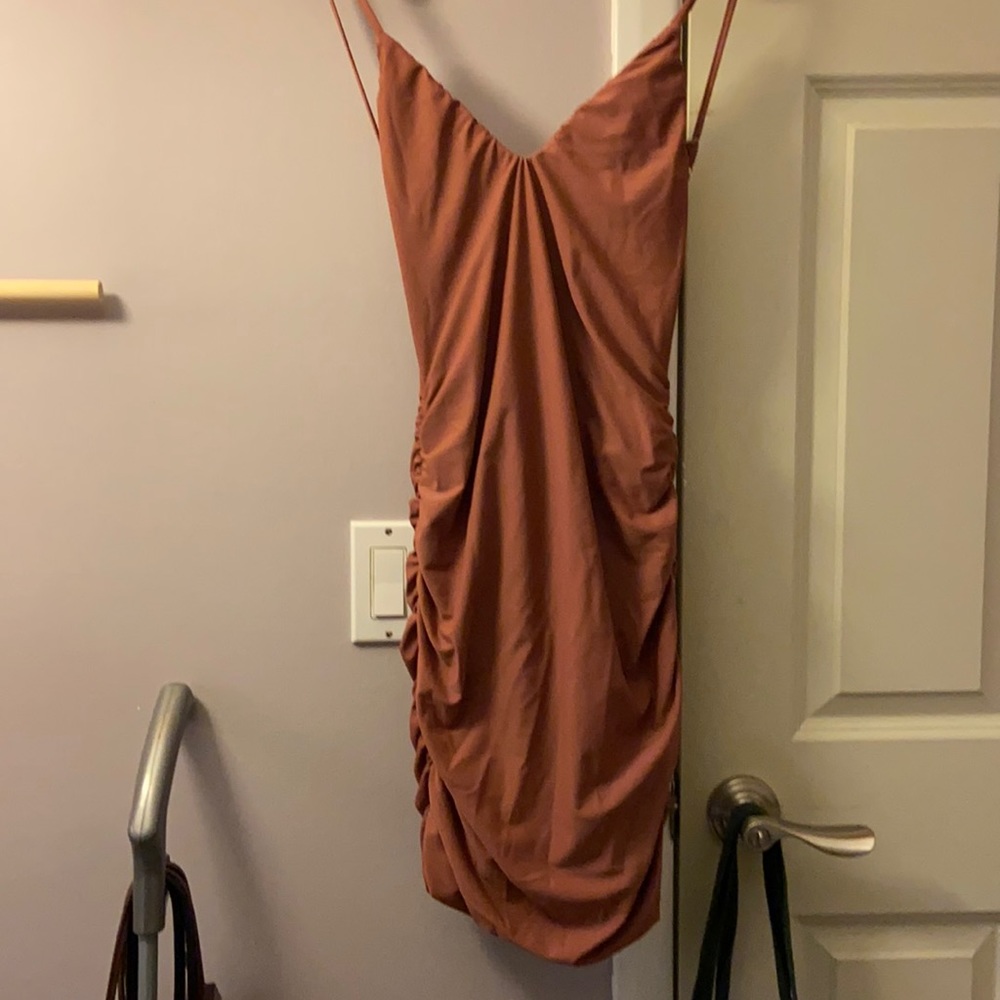 Tiger mist open back dress
